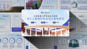 大连海事大学+答辩通用PPT模板