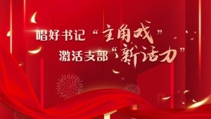 红色公司党委组织党建述职评议PPT模板