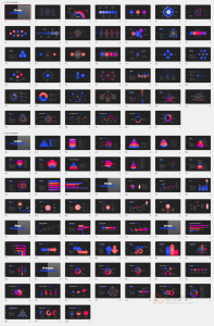 1000+页国外简约商务风年终总结PPT模板