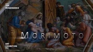 拉斐尔艺术展PPT模板