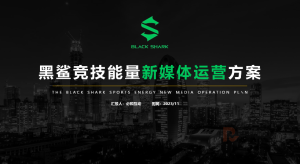 黑鲨竞技能力新媒体运营方案（PDF）